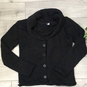 H&M Chunky Black Cardigan